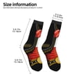 thumbnail image 2 of Rocae CHARRO SUIT for Girls Boys Crew Socks,Children's Socks, Kids Socks, Toddler Socks: Daily Wear with Kids School Uniform, 2 of 5