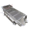 thumbnail image 2 of Electric Linear Vibrating Screen Stainless Steel Straight Vibrating Sifter Dual Motors with 6mm & 3mm Mesh 220V, 2 of 13