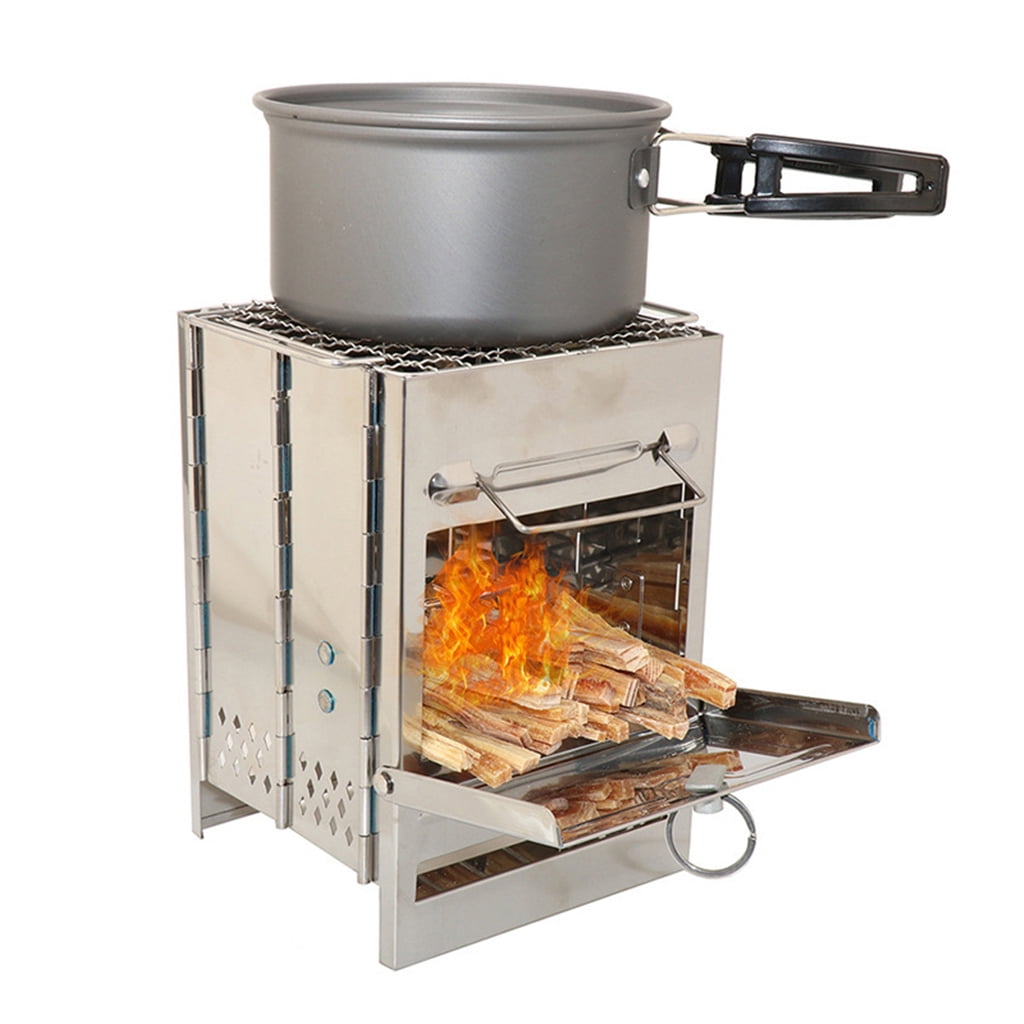 Necvior Folding Cooking Detachable Stoves Camping Equipment Portable Camping Stove