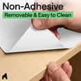 thumbnail image 6 of GORILLA GRIP Shelf Liner, DuraGuard Ribbed Waterproof Drawer, Cabinet Protection, 12x10, White, 6 of 10