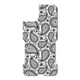 thumbnail image 3 of DistinctInk Custom SKIN / DECAL compatible with OtterBox Commuter for iPhone 11 (6.1" Screen) - Black & White Paisley, 3 of 5