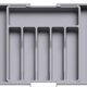 thumbnail image 3 of Organizador de cajones para cubiertos ajustable con divisores, bandeja de utensilios expandible, 3 of 6