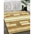 thumbnail image 2 of Ahgly Company Indoor Rectangle Abstract Cinnamon Brown Abstract Area Rugs, 5' x 7', 2 of 6