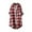 Red, variant on Joau Women's Plaid Hooded Shirt Jackets with Pockets Casual Long Sleeve Zip Up Hoodie Blouse Tunic Top Winter Fall Warm Coat Outerwear