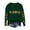 Green, variant on Heisall Womens Sweatshirts Fall Winter Casual Round Neck Long Sleeve Loose No Hood Thanksgiving Halloween Fashion Sweatshirts