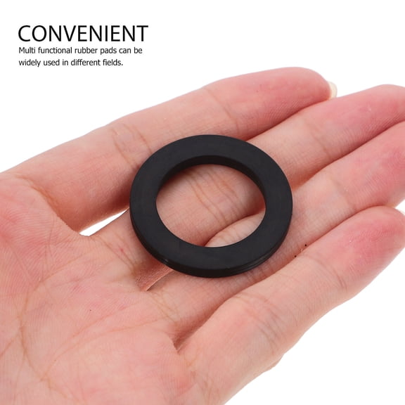 Raindrops 20Pcs Replacement Rubber Hose Washers for Hose Supply and Water Faucet Repair Applications