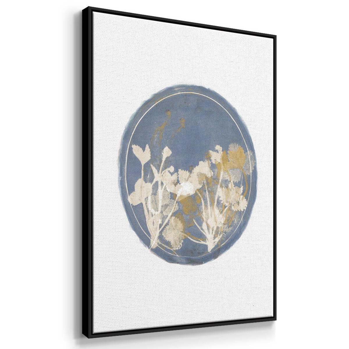 Strawberries and Forge II Framed Premium Gallery Wrapped Canvas - Ready to Hang - 17 x 25 - Black Floating Frame