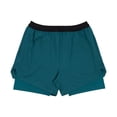 thumbnail image 5 of Shorts for Men Compression 2 In 1 Liner Mesh Running Shorts Quick Dry Elastic Waist Workout Shorts Breathable Gym Athletic Sport Training, 5 of 7