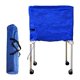 thumbnail image 1 of Carro rodante para pelotas deportivas con bolsa, carro plegable para guardar pelotas de gimnasio, recogedor de pelotas para Azul, 1 of 8