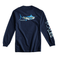 thumbnail image 2 of SCALES Tropical Marlin Long Sleeve White, XLarge, 2 of 2