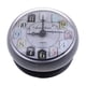 thumbnail image 2 of Mini Reloj de Pared Decorativo Cocina Reloj de Ventosa para Cocina Creativo Firmemente de Pared Gris perfecl Mini reloj de baño, 2 of 8