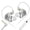White 3.5mm with Mic, variant on KZ Axas Gaming Earbuds Wired, Noise Isolation IEM for Gaming with Low Latency, Comfort-Fit Earphones for PS4 PC Xbox PS5, Laptop, Consoles and Mobile