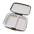 thumbnail image 1 of kusrkot 6xPocket or Purse Pill Box with Mirror Mini Pill Case for Oils Supplement, 1 of 9