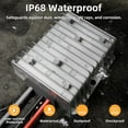 thumbnail image 3 of Step Up Converter for Starlink Gen3, 12V-36V to 57V DC, 4.5A 260W Output, IP68 Waterproof Aluminum Power Supply with DC5525 Connector for RV, Solar, Off-Grid Internet, 3 of 6