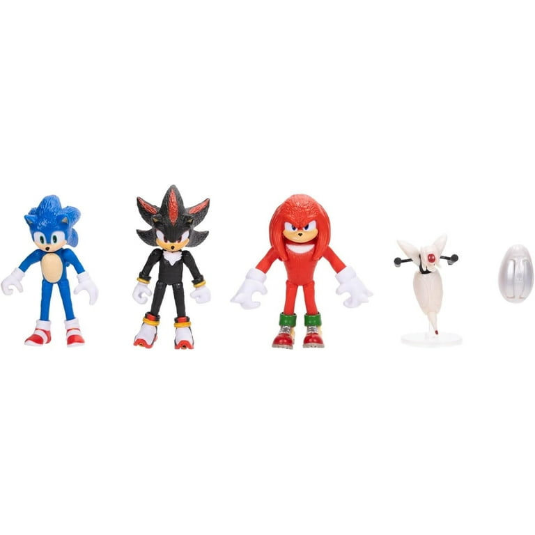 Jakks Pacific Sonic The Hedgehog 3 Mini Figure 5-Pack Set