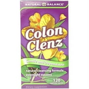 Natural Balance Colon Clenz, Gentle and Dependable Colon Cleanse, 120 CT