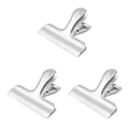 thumbnail image 2 of Guardoinrt 1/2/3/5 10pcs Secure Fixation With Durable Stainless Steel Spring Clip Multi-functional silver 3PCS, 2 of 6
