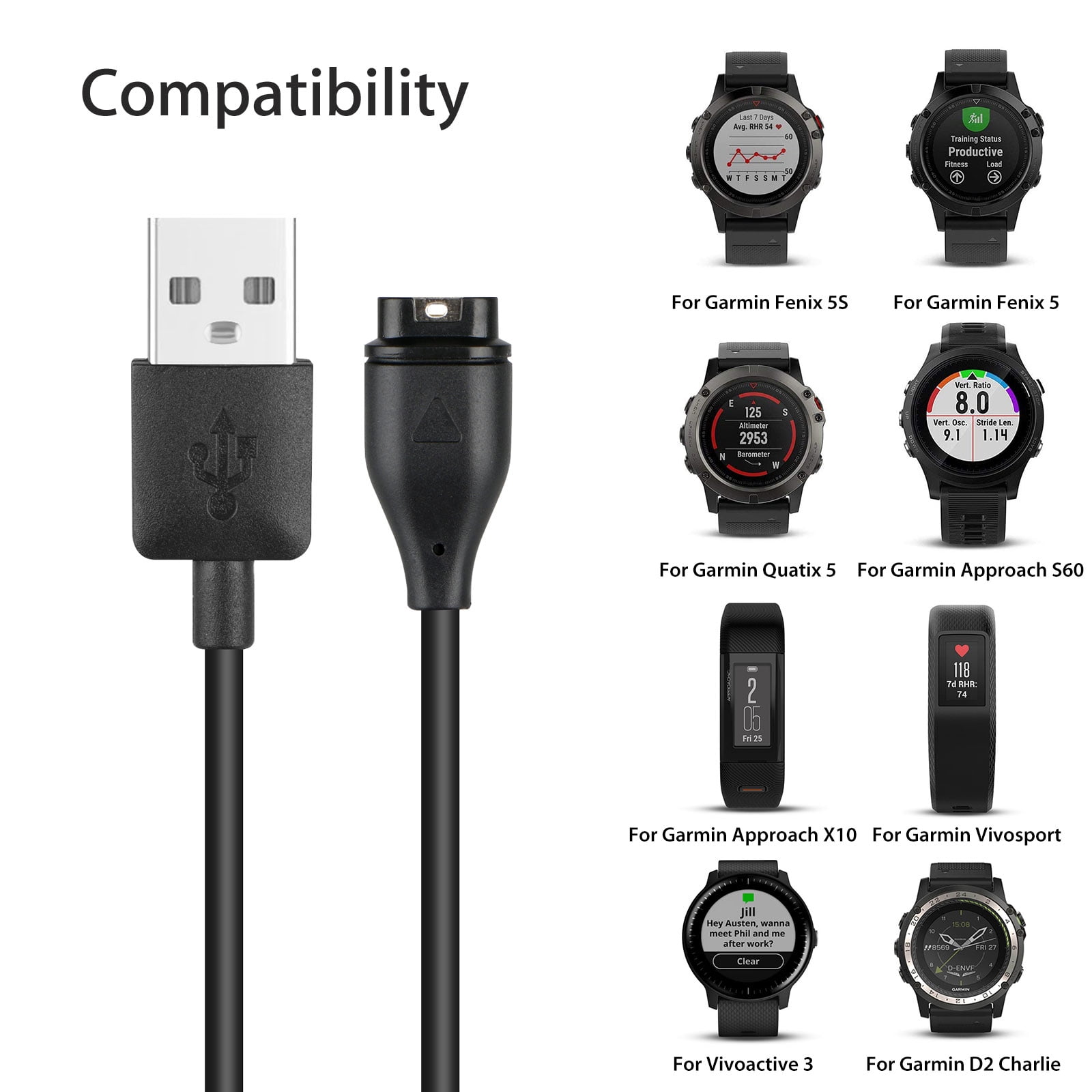 garmin vivoactive charger near me