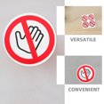 thumbnail image 3 of unbranded 6Ud Adhesivas Visibles Para Advertencia No Tocar En Equipos Y Maquinaria, 3 of 8