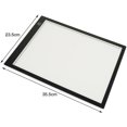 thumbnail image 5 of Artisan's Companion: A4 LED Light Pad, Eyes Protection With Super Thin Lightweight Design For Seamless Tracing And Animation, Portable Lightbox For Creatives, 5 of 5