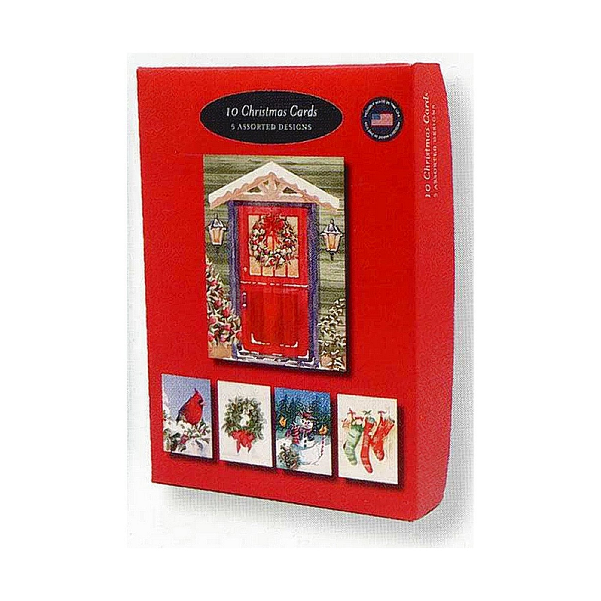 Christmas Cards Assortment - 4in. x6in. - 10 Pack (5041X1) - Walmart.com - Walmart.com