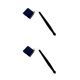 thumbnail image 1 of Methold Billiards Pool Cue Chalk Holder  Tool  Practical Entertainment 2piezas Azul, 1 of 1