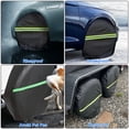 thumbnail image 4 of EEEkit 4pcs Waterproof Tire Covers, 27" to 29" UV-Resistant Wheel Covers for SUV, RV, Truck, Trailer, Camper, 4 of 7