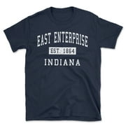 East Enterprise Indiana Classic Established Men's Cotton T-Shirt