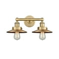 thumbnail image 4 of Innovations Lighting  Railroad - 2 Light 17" Bath Vanity Light Polished Nickel, 4 of 5
