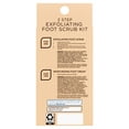 Equate Exfoliating Foot Scrub and Cream Combo Kit, Revitalize and