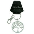 thumbnail image 2 of Tree of Life Keychain with Rhinestones Accents on Leaves Silver-tone, 2 of 2