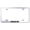 Silver, variant on Acura RDX Laser Etched Logo Wide Body License Plate Frame (Silver)