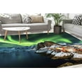 thumbnail image 2 of Nature Landscape Rug, Sky Lights Rugs, Northern Lights Landscape Rugs, Runner Rug, Bath Rugs, Landscape Rugs, Wedding Rugs, Farmhouse Rug, 2.6'x5' - 80x150 cm, 2 of 8