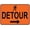 Warning Sign 2, variant on Warning Sign Right Arrow Pedestrian Detour Traffic Sign Business Sign 12X8 Inches Aluminum Metal Tin Sign
