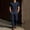 Dark Blue, variant on Men's Cool Breathable Ribbed Knit Short Sleeve Polo Shirt & Golf Dress Pants Set for Work & Daily, Fashion Casual Business Commute 2 Piece Outfit Big and Tall Size S-3XL White