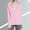Pink, variant on Womens Coat Solid Color Hooded Sun Protection Long Sleeve Jacket Lightweight Ice Silk Sports Outdoor Zipper Jacket