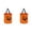 A*2, variant on Clearance Under $5.1! 2 Pack LED Light Up Halloween Candy Bucket Bag with Handle (Lightning)