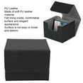 thumbnail image 4 of Card Storage Box Large Capacity PU Leather Card Storage Box with Magnetic Closure for 130 Cards and Above Standard Size Tarot Cards, 4 of 7