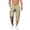 Khaki—Father's Day Gift Idea, variant on Oiangi Men's 3/4 Cargo Capris Elastic Waist Drawstring Hike Pants Baggy Open Bottom Summer Capri Pants with Multi-Pocket Black 2XL
