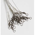 thumbnail image 3 of czcpp-20pcs Wire Leader Hook Rigs Baitholder Fishing Hook Nylon Coated Fishing Wire Leader with Swivel, 3 of 4