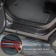 thumbnail image 6 of Car Door Sill Protector for Jeep Wrangler JL JLU 2018-2024 & Gladiator JT 2020-2024, Anti-Scratch Rubber Threshold Guards, Non-Slip Adhesive Door Entry Protectors, 4-Piece Set, 6 of 11