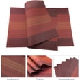 thumbnail image 3 of Set de 10 Manteles Individuales Bluelander, 45 x 30 cm, Marrón, 3 of 5