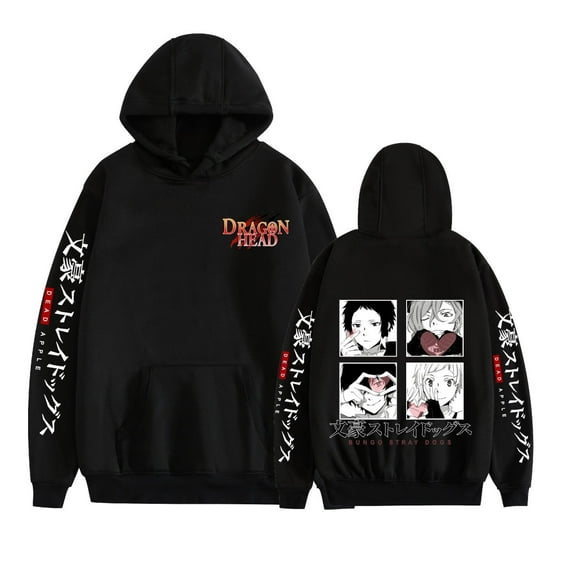 THNCLZX Bungo Stray Dogs Hoodies Pocket Sweatshirts Unisex Clothing
