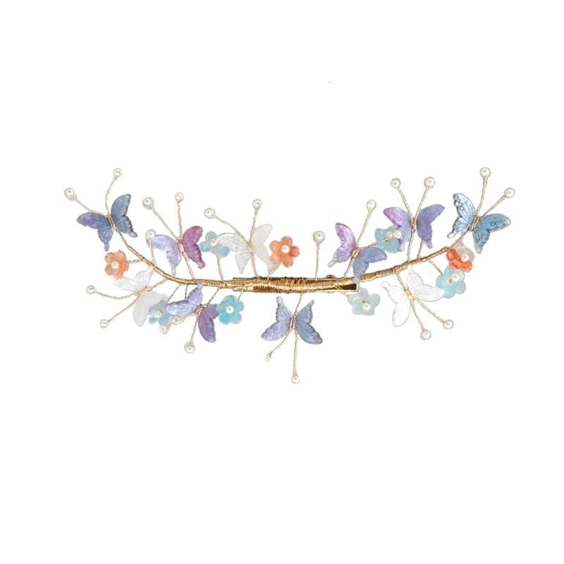 EKE Women’s Hair Clip Vintage Retro Back-Wear Elegant Hair Accessory with Fashion Texture