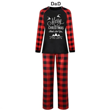 

Christmas Pajamas For Family Long Sleeve Suit Home Sets Merry Christmas Pajamas