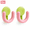 2-Pack - Sweetheart Pink, variant on Suction Cup Slipper Rack, Wall Mounted Vacuum Press Slipper Holder with 11 lbs Heavy Duty Capacity and Damage-Free No-Drill Hooks for Bathroom Door, Entryway and Wall Storage