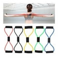 thumbnail image 6 of Hot Yoga Gum Fitness Resistance 8 Word Chest Expander Rope Workout Muscle Fitness Rubber Elastic Bands For Sports Exercise, 6 of 8