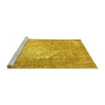 thumbnail image 2 of Ahgly Company Machine Washable Indoor Rectangle Persian Yellow Traditional Area Rugs, 4' x 6', 2 of 4
