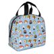 thumbnail image 2 of Fotbe Kawaii Sushi (2) Bolsa Térmica con Estampado y Forro de Aluminio Grueso Bolsa de Almuerzo con Bolsillo Frontal para Hombres y Mujeres, Ideal para Trabajo, Escuela, 2 of 8