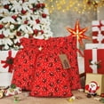 thumbnail image 6 of Pofeuu Red Ladybugs On White Dotted Print Burlap Bags with Drawstrings Drawstring Gift Bags Pouch Bag for Thankgiving Birthday Party Gift Wrapping Treats and Party Favors-Small, 6 of 9